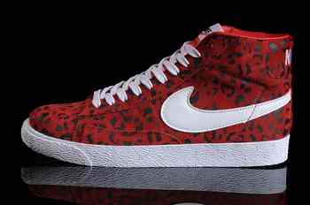 nike blazer high homme rouge