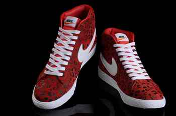 nike blazer high homme rouge