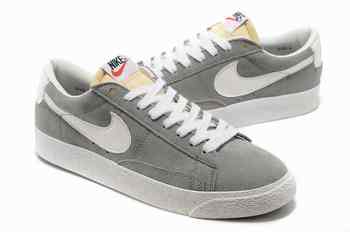 nike blazer low vintage gris