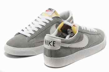 nike blazer low vintage gris
