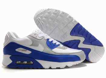 Nike Air Max 90 Blanche Et Bleu Nike Air Max 90 Blanche Et Bleu