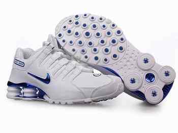 nike shox nz bleu